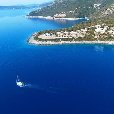 Iris Villas Lefkada - Karavi Villa With Private Sea Access Sivota Exterior photo