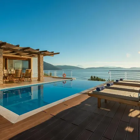 Iris Villas Lefkada - Karavi Villa With Private Sea Access Sivota Exterior photo