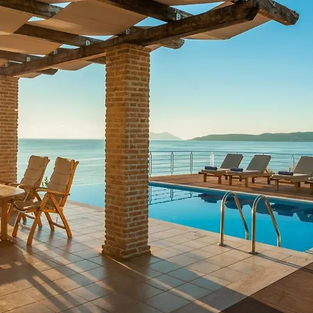 Iris Villas Lefkada - Karavi Villa With Private Sea Access Sivota Exterior photo