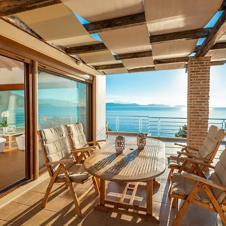 Iris Villas Lefkada - Karavi Villa With Private Sea Access Sivota Exterior photo